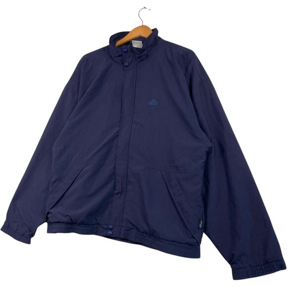 Vintage Adidas Mini Logo Full Zip Light Jacket L - Picture 3 of 7